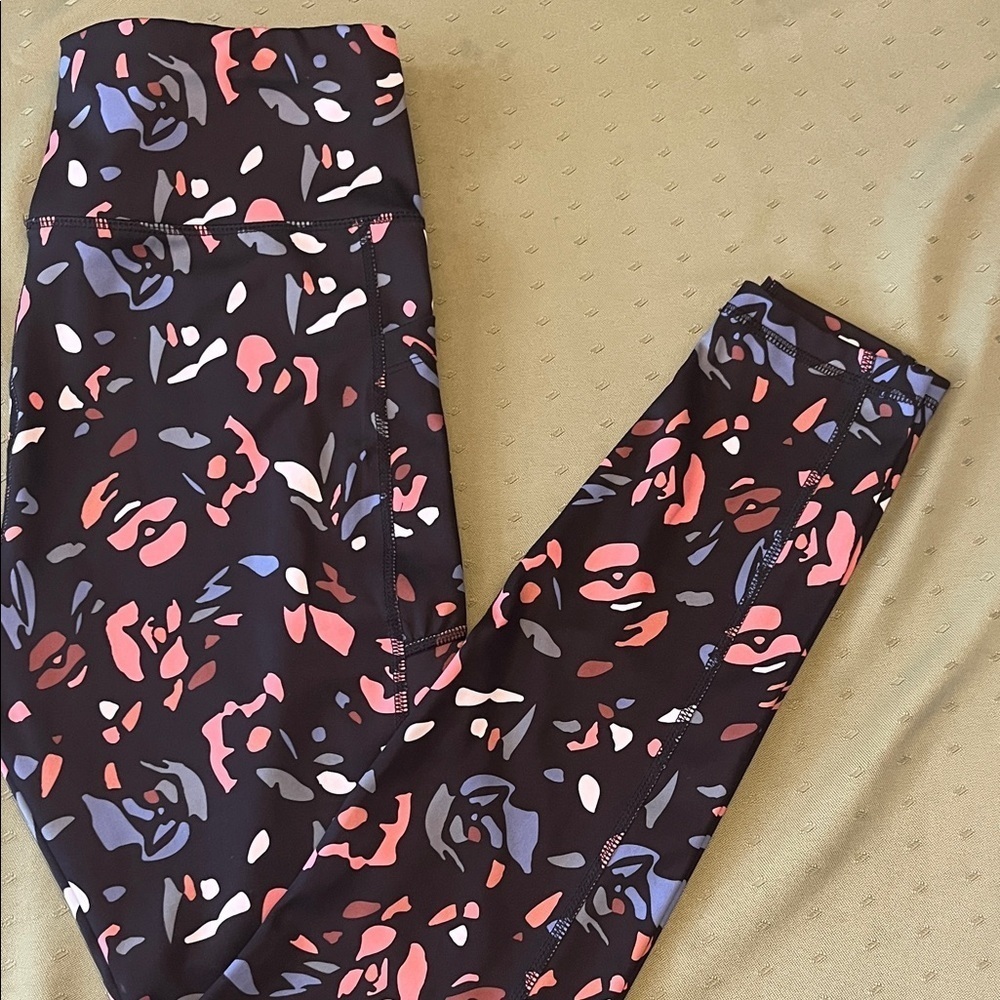 Avia Multicolor Abstract Leggings sizeM 8-10